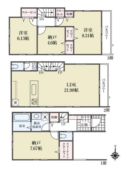 土地江戸川区平井７丁目 売地／建築条件無し／全３区画東京都江戸川区平井７丁目JR中央・総武線平井駅4430万円～4860万円