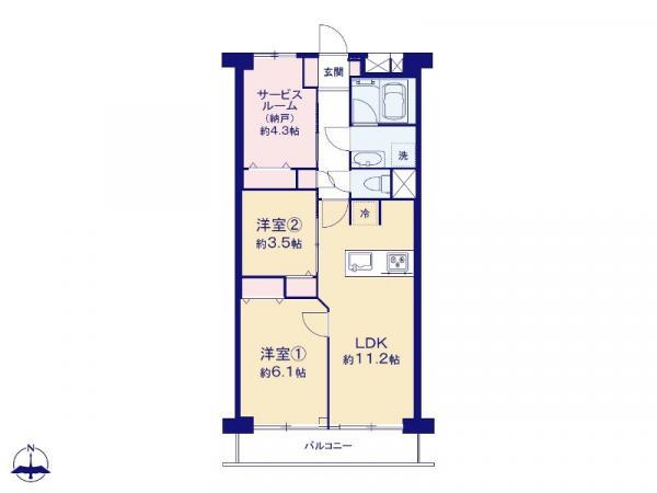 中古マンションサニーコート滝野川東京都北区滝野川３丁目都営三田線西巣鴨駅3980万円