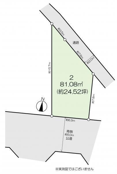 土地江戸川区上篠崎１丁目 売地／建築条件無し／全２区画東京都江戸川区上篠崎１丁目都営新宿線篠崎駅4030万円