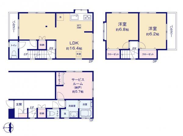 中古一戸建て足立区西新井４丁目 中古一戸建て東京都足立区西新井４丁目日暮里・舎人ライナー谷在家駅3699万円