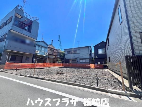 土地江戸川区平井４丁目 売地／建築条件無し／全２区画東京都江戸川区平井４丁目JR中央・総武線平井駅6798万円