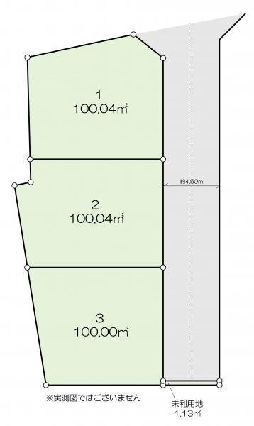 土地江戸川区春江町３丁目 売地／建築条件無し／全３区画東京都江戸川区春江町３丁目都営新宿線瑞江駅4580万円～4780万円