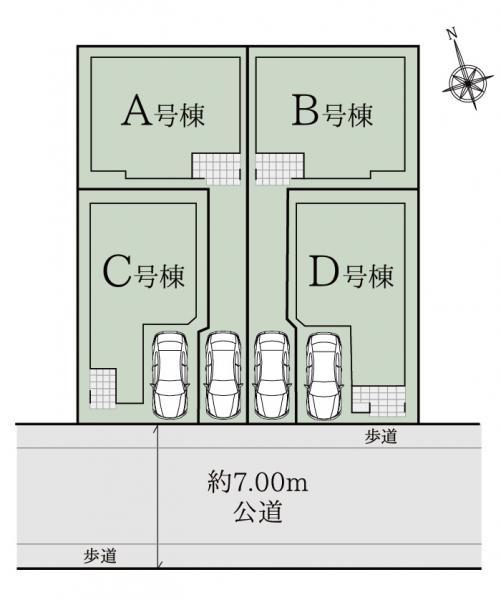 新築一戸建て足立区佐野２丁目 新築一戸建て／全４棟東京都足立区佐野２丁目千代田線北綾瀬駅4890万円～5590万円