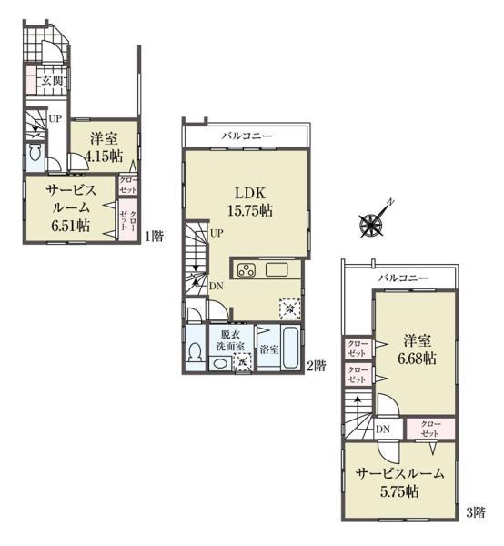 新築一戸建て市川市湊新田２丁目 新築一戸建て／全５棟千葉県市川市湊新田２丁目東西線行徳駅5980万円～6380万円