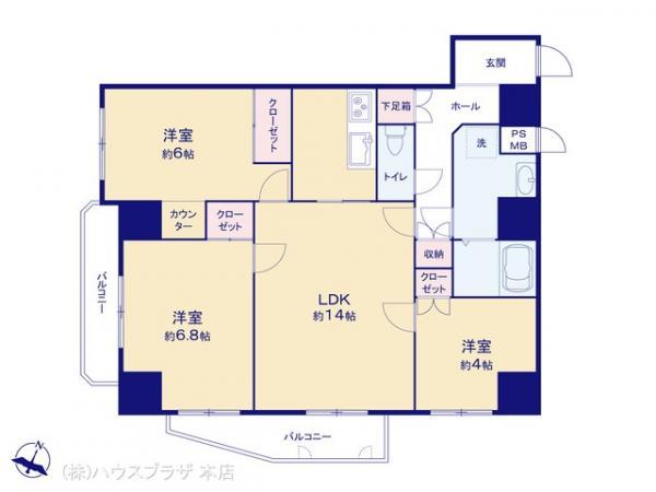 中古マンションセザール第二北綾瀬東京都足立区大谷田２丁目千代田線北綾瀬駅2499万円