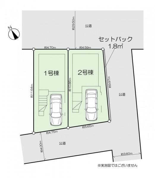 新築一戸建て市川市市川２丁目 新築一戸建て／全２棟千葉県市川市市川２丁目JR総武本線市川駅5180万円～5380万円