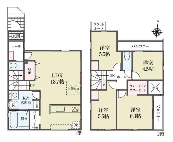 新築一戸建て市川市宮久保１丁目 新築一戸建て千葉県市川市宮久保１丁目京成本線菅野駅4199万円