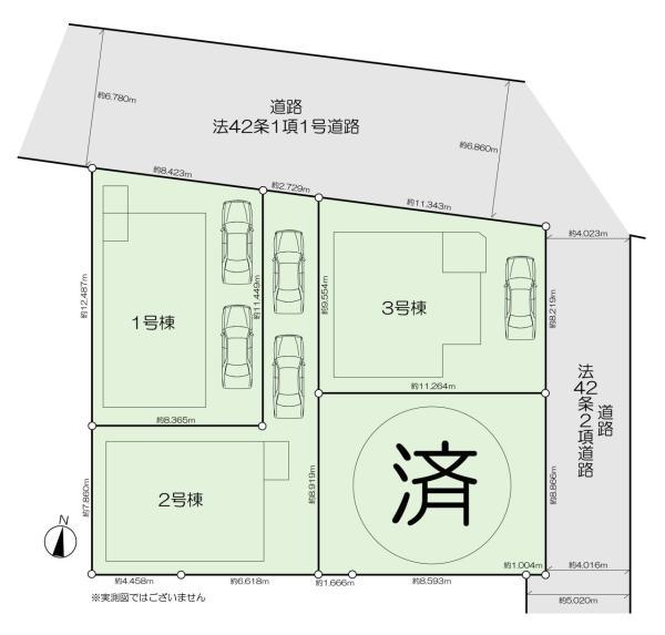新築一戸建て市川市宮久保３丁目 新築一戸建て／全４棟千葉県市川市宮久保３丁目JR中央・総武線本八幡駅3988万円～4788万円