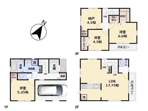 新築一戸建て市川市日之出 新築一戸建て千葉県市川市日之出東西線行徳駅6090万円