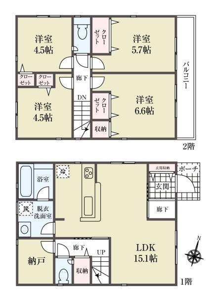 新築一戸建て市川市宮久保３丁目 新築一戸建て／全４棟千葉県市川市宮久保３丁目JR中央・総武線本八幡駅3988万円