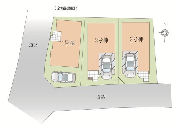 新築一戸建て足立区本木南町 新築一戸建て／全３棟東京都足立区本木南町日暮里・舎人ライナー扇大橋駅4998万円～5398万円