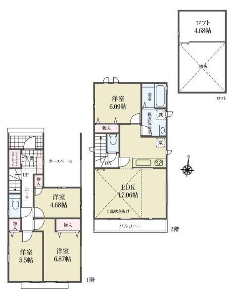 新築一戸建て葛飾区南水元４丁目 新築一戸建て／全２棟東京都葛飾区南水元４丁目千代田常磐線金町駅4990万円～5190万円