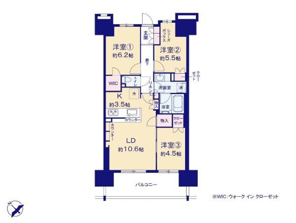中古マンションザ・パークハウスオイコス赤羽志茂サードスクエア東京都北区志茂３丁目南北線志茂駅7299万円