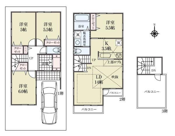 中古一戸建て江戸川区下篠崎町 中古一戸建て東京都江戸川区下篠崎町都営新宿線篠崎駅4980万円
