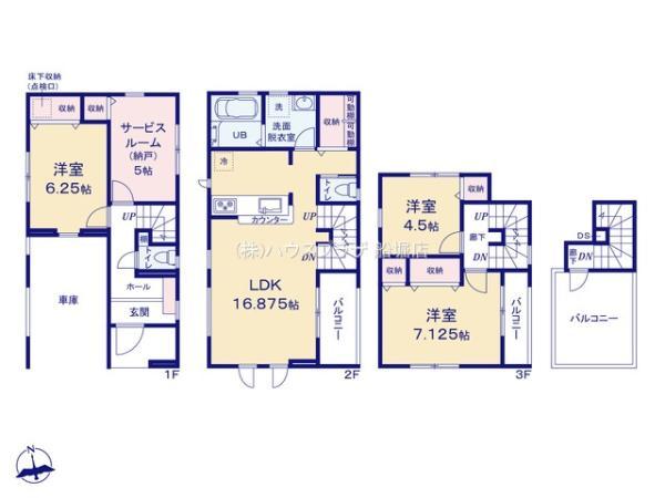 新築一戸建て江戸川区東小松川４丁目 新築一戸建て／全２棟東京都江戸川区東小松川４丁目都営新宿線船堀駅5990万円～6890万円