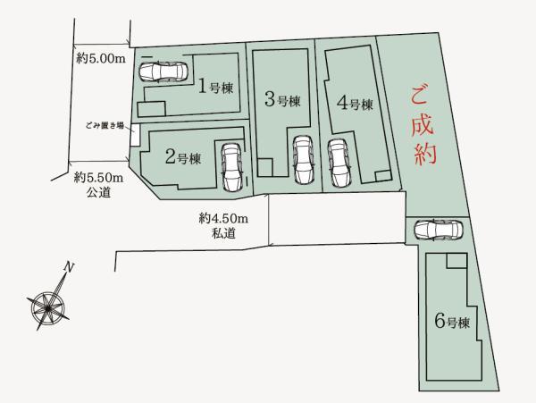 新築一戸建て足立区中川３丁目 新築一戸建て／全６棟東京都足立区中川３丁目千代田常磐線亀有駅5290万円～5790万円