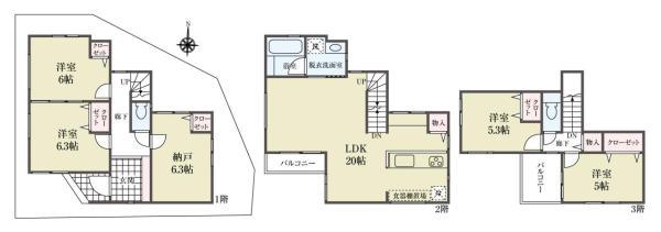 新築一戸建て足立区青井６丁目 新築一戸建て東京都足立区青井６丁目つくばエクスプレス青井駅5280万円