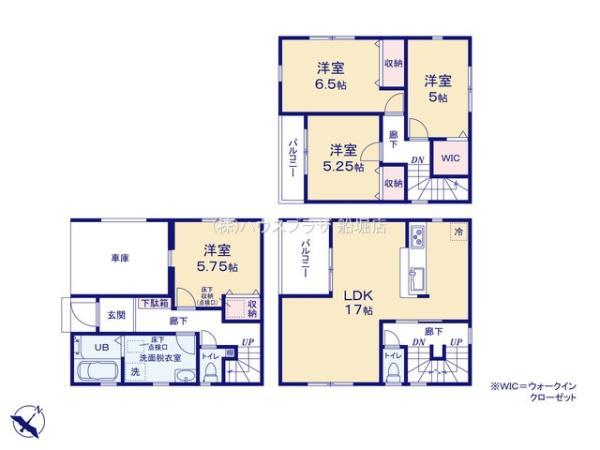 新築一戸建て江戸川区南葛西６丁目 新築一戸建て東京都江戸川区南葛西６丁目東西線葛西駅6980万円
