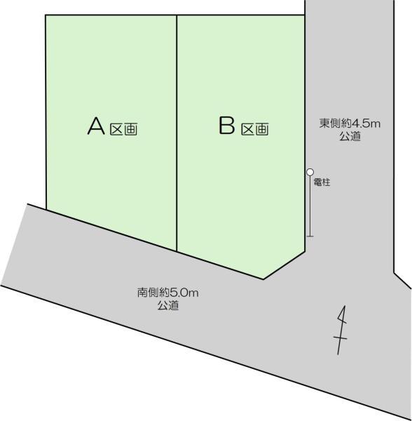 土地市川市北国分３丁目 売地／建築条件なし／全２区画千葉県市川市北国分３丁目北総鉄道北国分駅2690万円～2890万円
