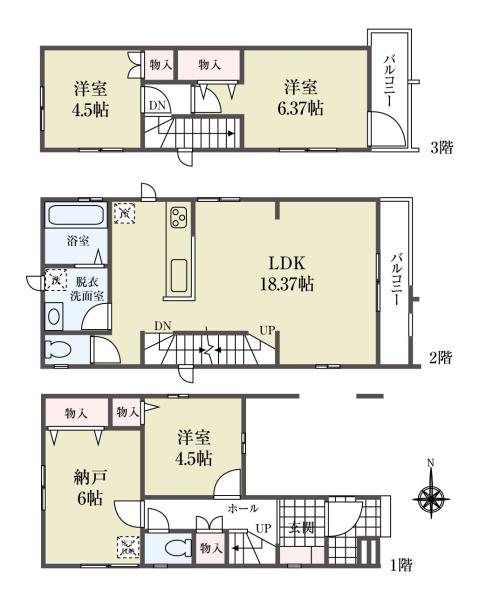 土地江戸川区上篠崎町２丁目 売地／建築条件なし東京都江戸川区上篠崎２丁目都営新宿線篠崎駅4990万円