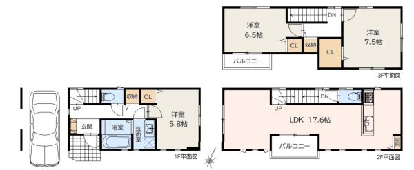 中古一戸建て足立区本木１丁目 中古一戸建て東京都足立区本木１丁目日暮里・舎人ライナー扇大橋駅3680万円