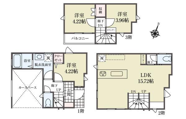 新築一戸建て江戸川区東松本２丁目 新築一戸建て東京都江戸川区東松本２丁目JR中央・総武線小岩駅3980万円