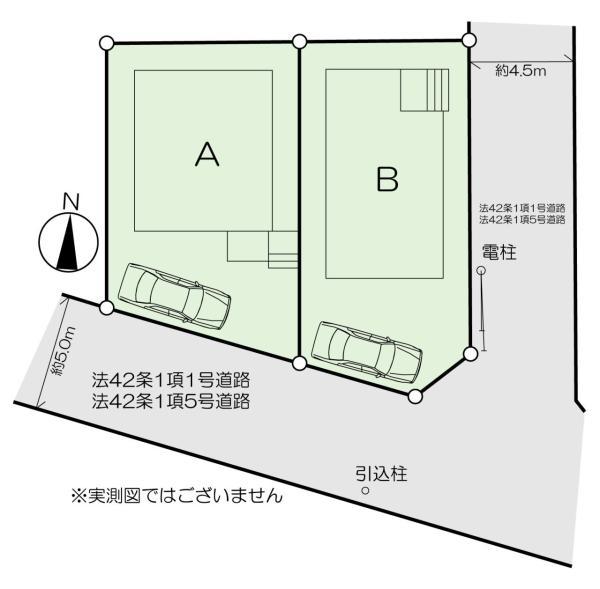 新築一戸建て市川市北国分３丁目 新築一戸建て／全２棟千葉県市川市北国分３丁目北総鉄道北国分駅4190万円～4390万円
