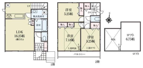新築一戸建て市川市北国分３丁目 新築一戸建て／全２棟千葉県市川市北国分３丁目北総鉄道北国分駅4190万円～4390万円