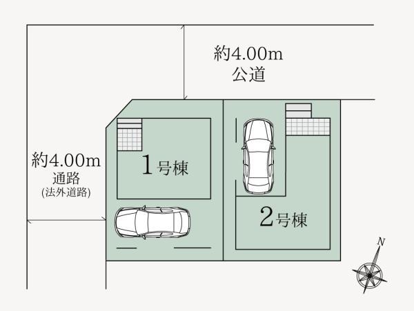 新築一戸建て足立区東和３丁目 新築一戸建て／全２棟東京都足立区東和３丁目千代田線北綾瀬駅5490万円～5790万円