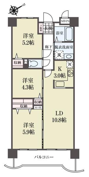 中古マンションセザール船堀東京都江戸川区松江５丁目都営新宿線船堀駅5490万円