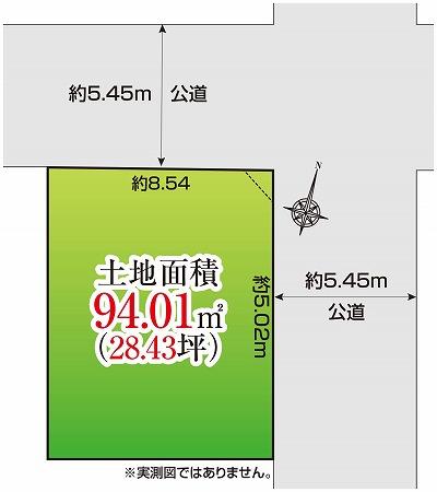 土地江戸川区松本１丁目 売地／建築条件なし東京都江戸川区松本１丁目JR総武本線新小岩駅4490万円