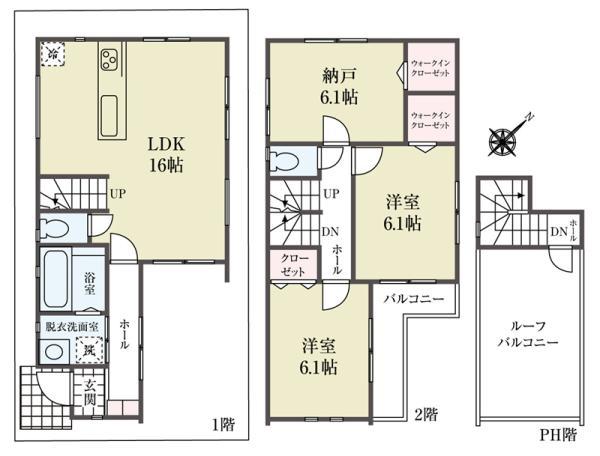 新築一戸建て浦安市東野２丁目 新築一戸建て／全２棟千葉県浦安市東野２丁目JR京葉線新浦安駅5580万円