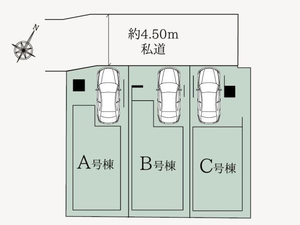 新築一戸建て足立区中川３丁目 新築一戸建て／全３棟東京都足立区中川３丁目千代田常磐線亀有駅5680万円～5980万円