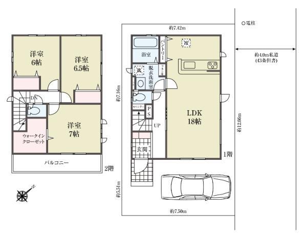 新築一戸建て市川市大洲３丁目 新築一戸建て千葉県市川市大洲３丁目JR総武本線市川駅5490万円