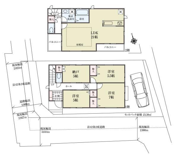 新築一戸建て江戸川区江戸川５丁目 新築一戸建て東京都江戸川区江戸川５丁目都営新宿線一之江駅6698万円