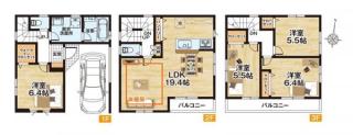 新築一戸建て荒川区南千住２丁目 新築一戸建て／全２棟東京都荒川区南千住２丁目日比谷線南千住駅8980万円