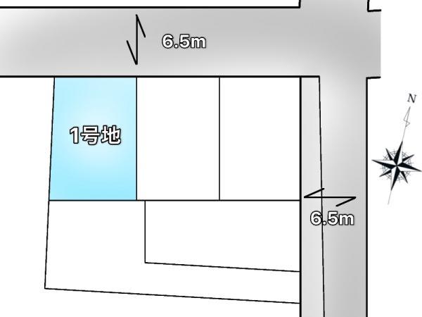 土地江戸川区大杉４丁目 売地／建築条件なし／全５区画東京都江戸川区大杉４丁目JR総武本線新小岩駅4550万円～5050万円