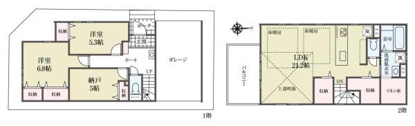 新築一戸建て足立区神明南１丁目 新築一戸建て東京都足立区神明南１丁目千代田線北綾瀬駅6299万円