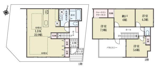 新築一戸建て足立区六木２丁目 新築一戸建て東京都足立区六木２丁目千代田線北綾瀬駅6199万円