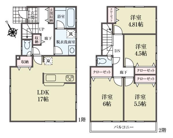 新築一戸建て市川市八幡６丁目 新築一戸建て／全３棟千葉県市川市八幡６丁目京成本線京成八幡駅6490万円