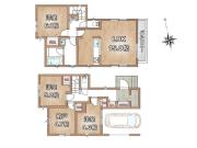新築戸建江戸川区大杉１丁目 新築一戸建て／全２棟東京都江戸川区大杉１丁目JR総武本線新小岩駅5190万円