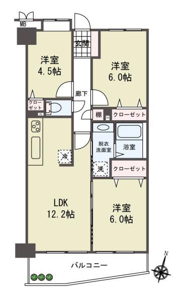 中古マンションダイアパレス新小岩親水公園東京都江戸川区西小松川町JR中央・総武線小岩駅3290万円