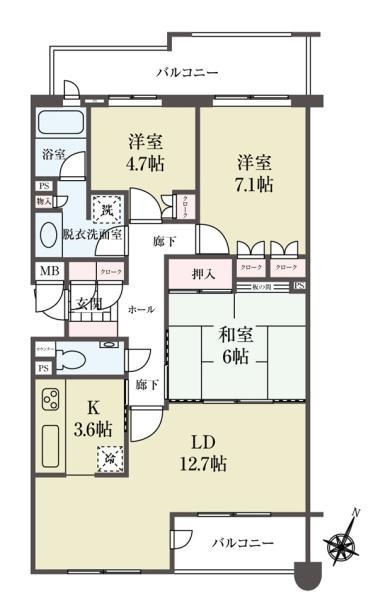 中古マンションパティオス3番街千葉県千葉市美浜区打瀬２丁目JR京葉線海浜幕張駅3380万円