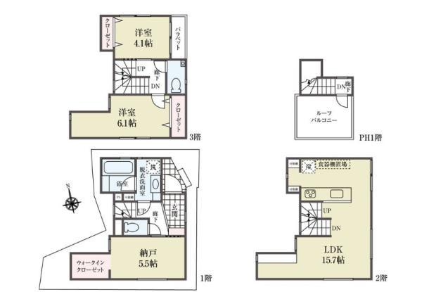 新築一戸建て墨田区東向島４丁目 新築一戸建て東京都墨田区東向島４丁目東武伊勢崎線東向島駅6280万円