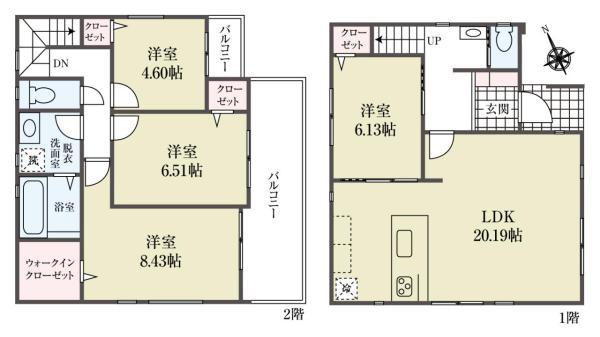 新築一戸建て市川市東菅野３丁目 新築一戸建て千葉県市川市東菅野３丁目京成本線京成八幡駅5980万円