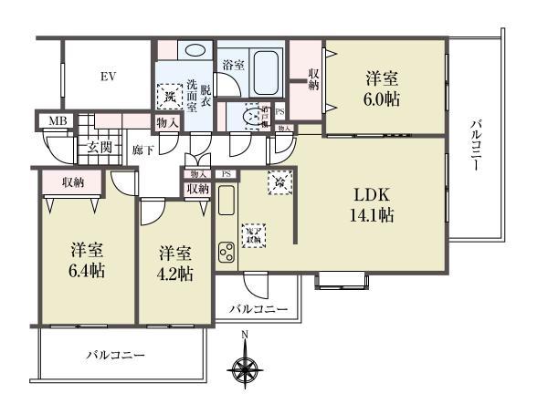 中古マンション新小岩親水公園パークホームズ東京都江戸川区本一色１丁目JR総武本線新小岩駅5980万円