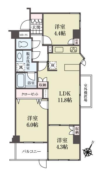 中古マンションパーク・ノヴァ池袋・要町東京都板橋区南町東京メトロ副都心線要町駅5280万円