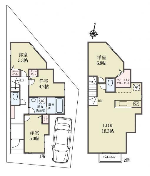 土地江戸川区上篠崎１丁目 売地／建築条件無し東京都江戸川区上篠崎１丁目都営新宿線篠崎駅4030万円