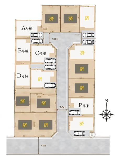 新築一戸建て足立区西伊興１丁目 新築一戸建て／全１７棟東京都足立区西伊興１丁目日暮里・舎人ライナー谷在家駅4990万円～5790万円
