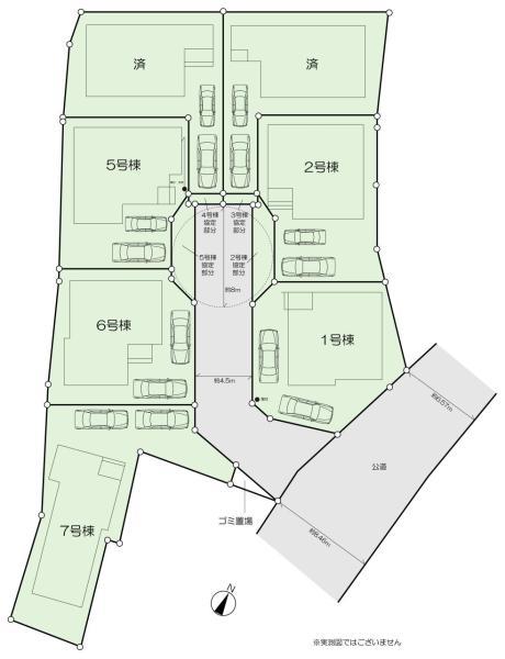 新築一戸建て市川市本北方３丁目 新築一戸建て／全７棟千葉県市川市本北方３丁目京成本線鬼越駅4180万円～4680万円